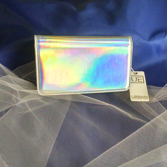 Urban Expressions Handbags - Urban Expressions Luxe Mirror Clutch